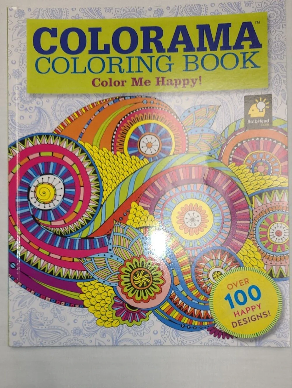 Bundle of 3 Adult Coloring Books - Folk Art, Fabulous 50's Fashions, Colorama
